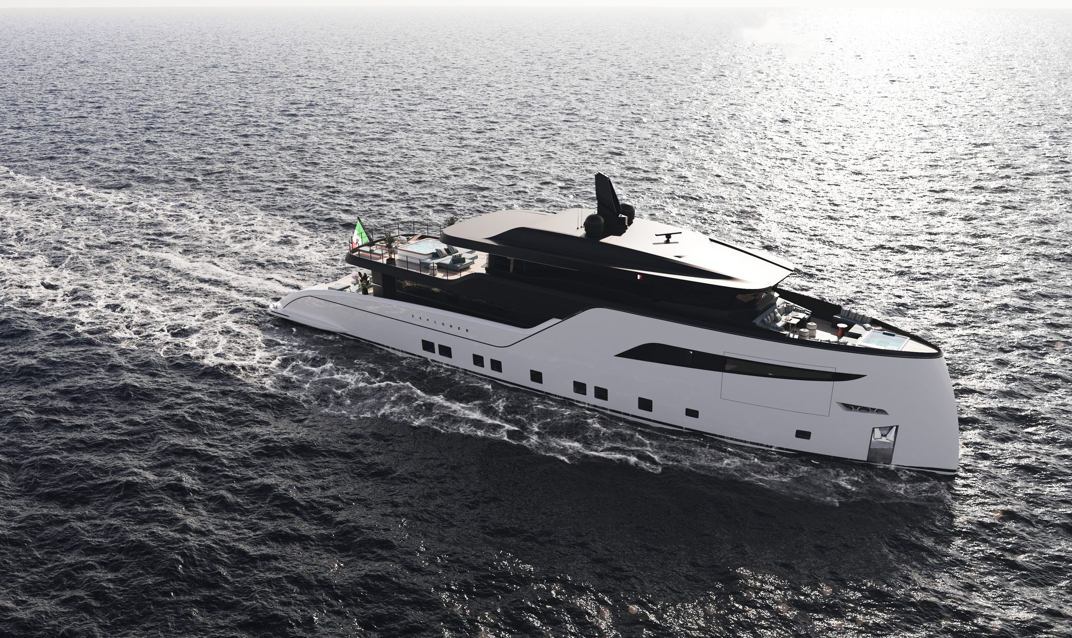 TM41 41m motor yacht — exterior