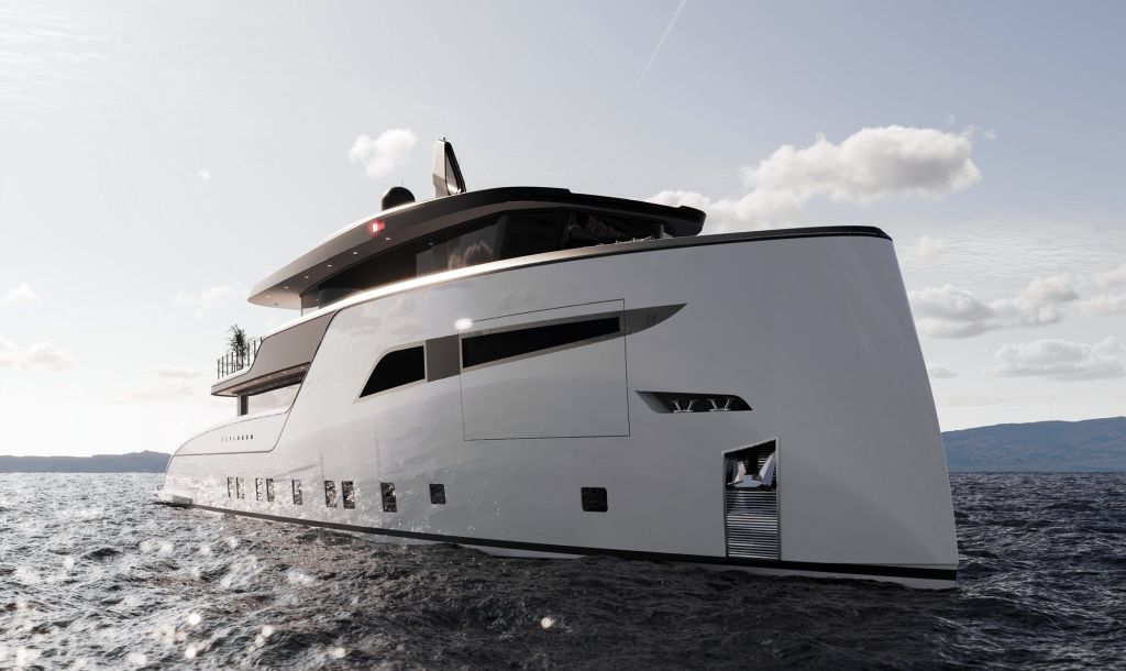 TM41 41m motor yacht — exterior