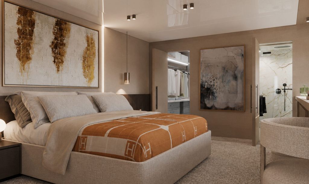 TM41 41m motor yacht — interior