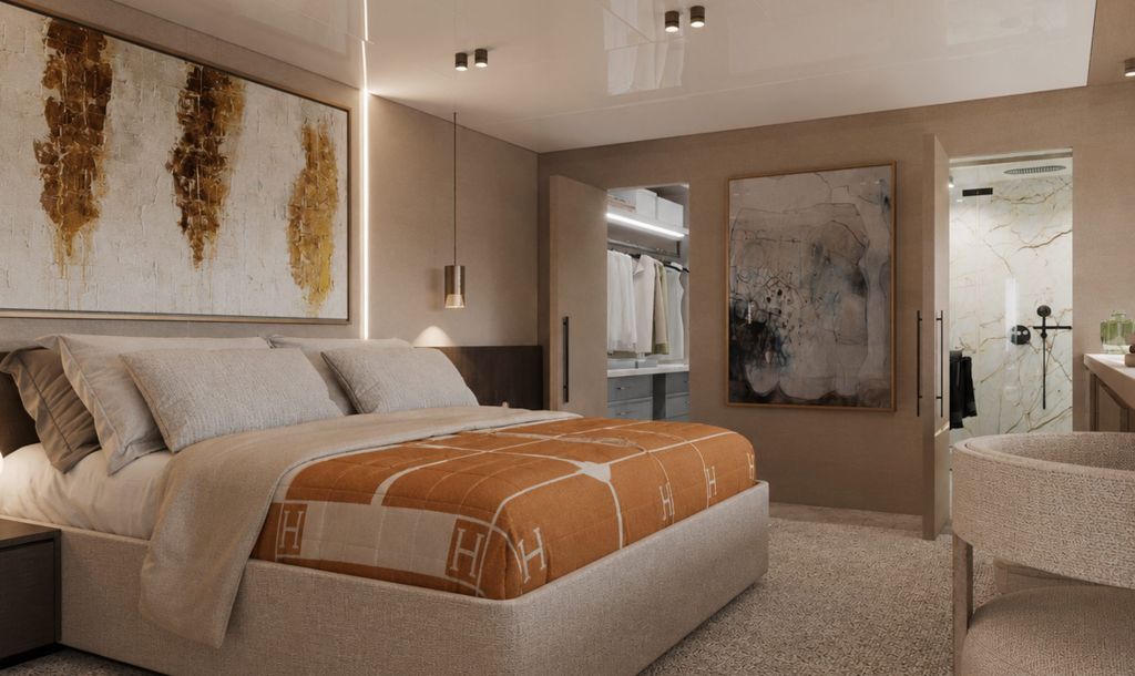 TM41 41m motor yacht — interior
