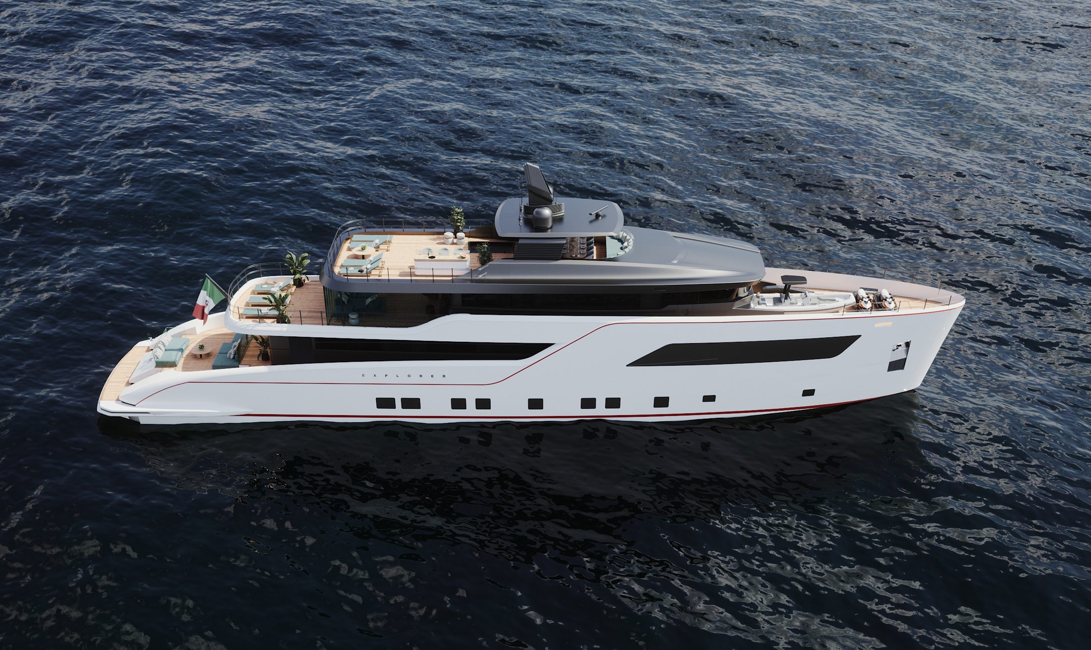TM45 45m motor yacht — exterior
