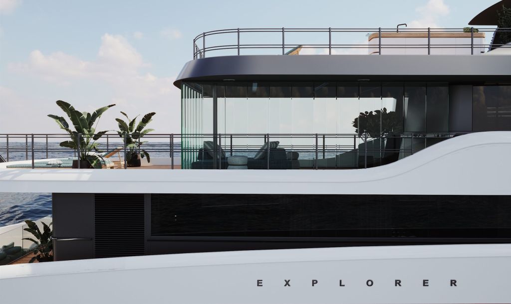 TM45 45m motor yacht — exterior