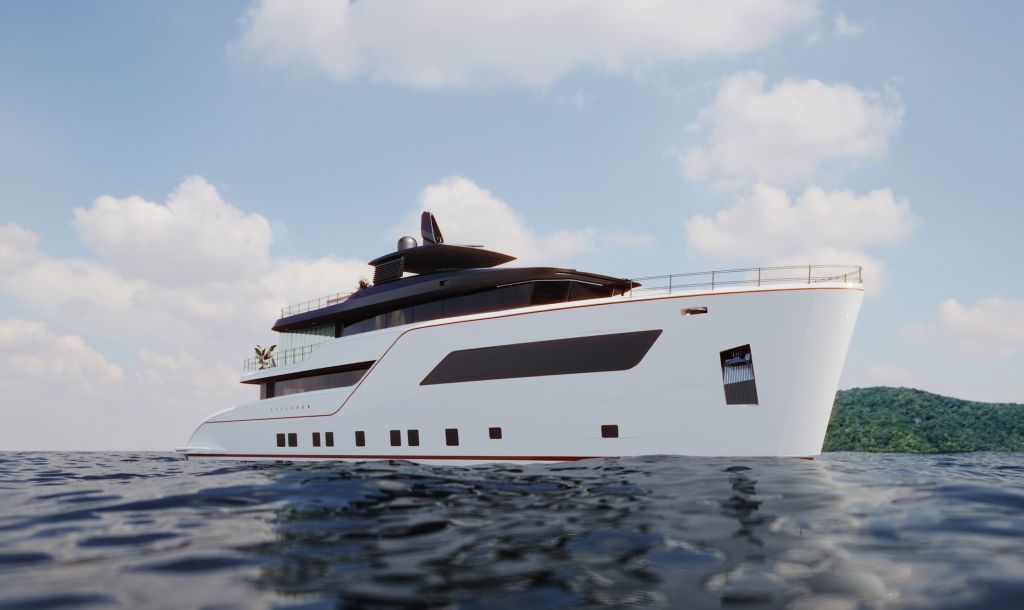 TM45 45m motor yacht — exterior