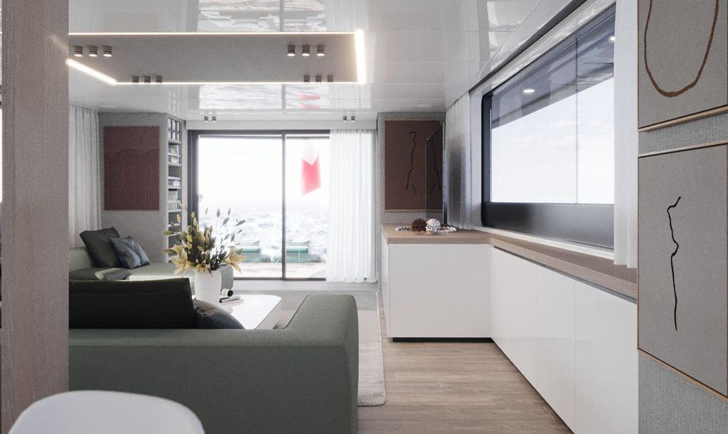 TM45 45m motor yacht — interior