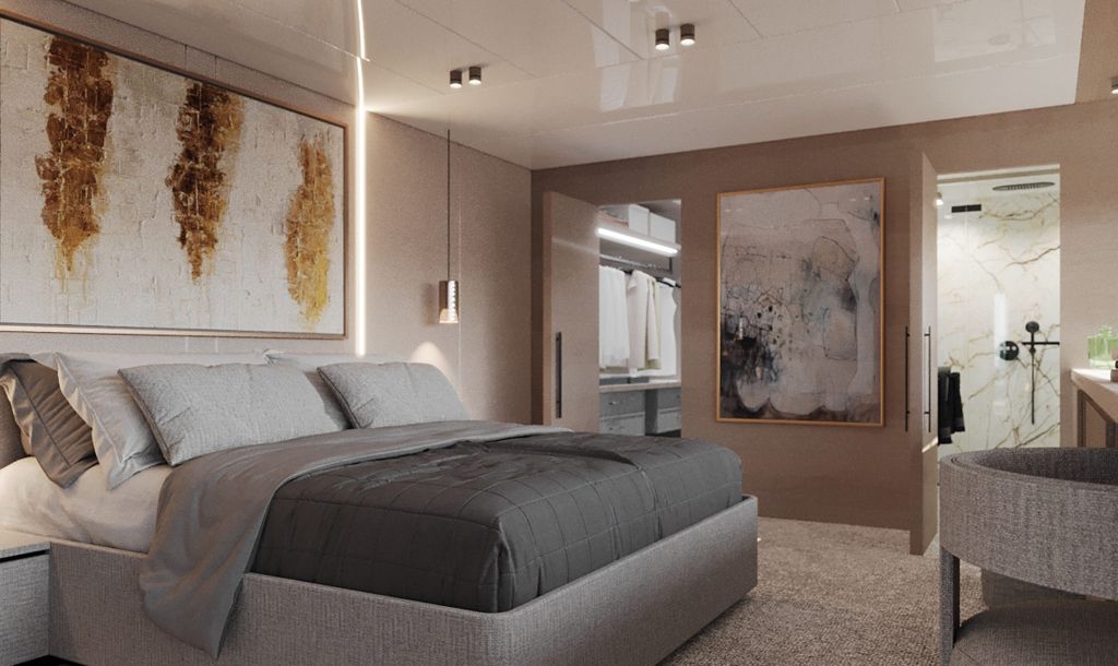 TM45 45m motor yacht — interior