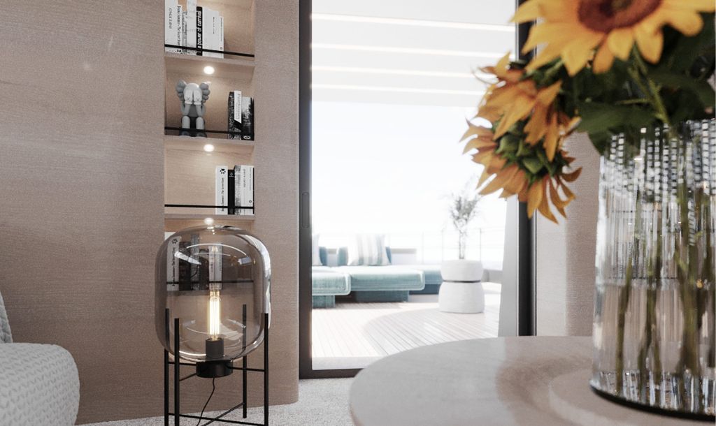 TM45 45m motor yacht — interior