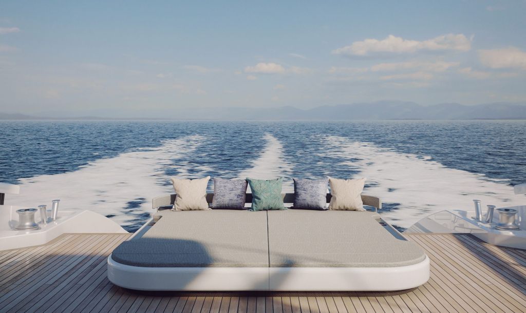 TM90 27m motor yacht — exterior