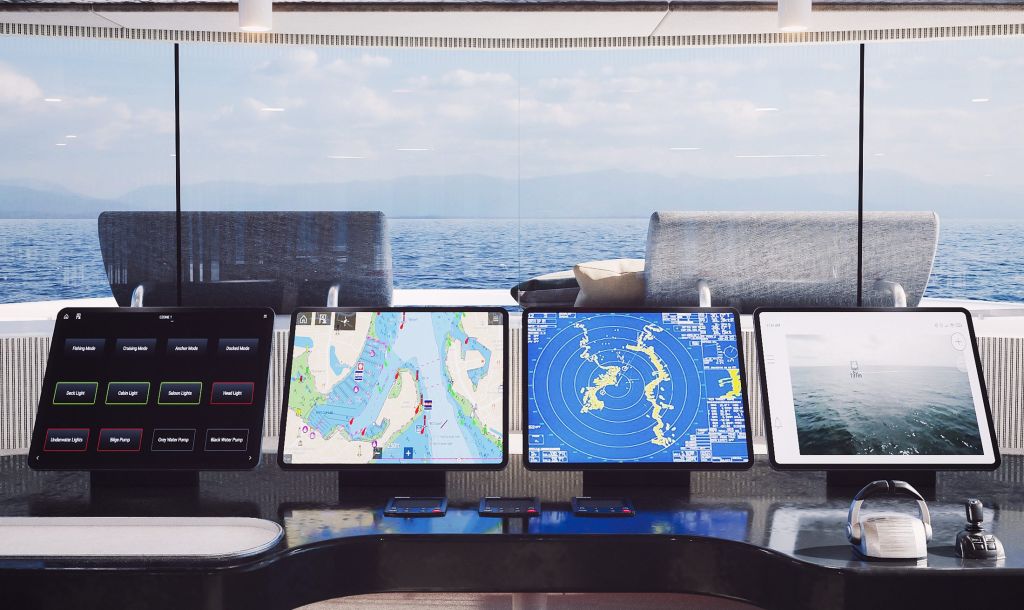 TM90 27m motor yacht — interior