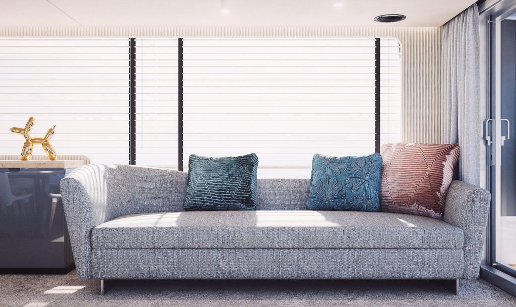 TM90 27m motor yacht — interior